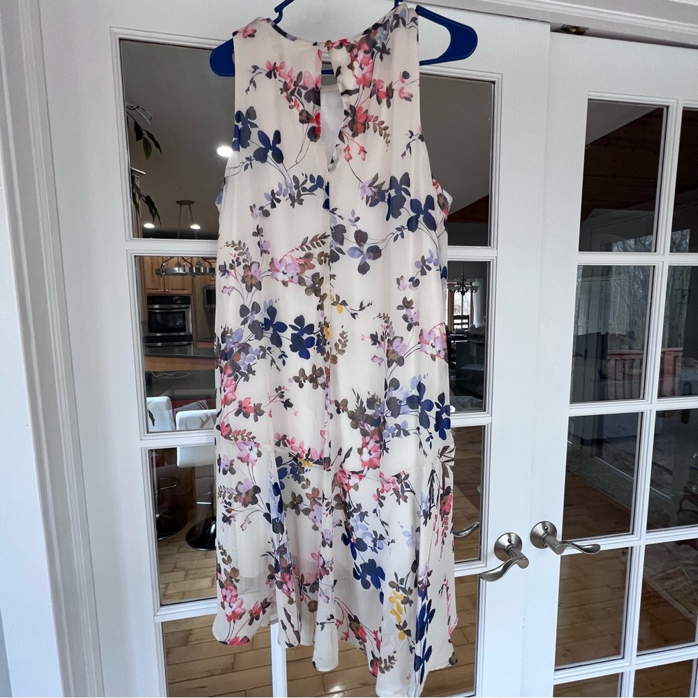 Tommy Hilfiger Floral Sleeveless Dress Woman 14; Wedding Church Open House
